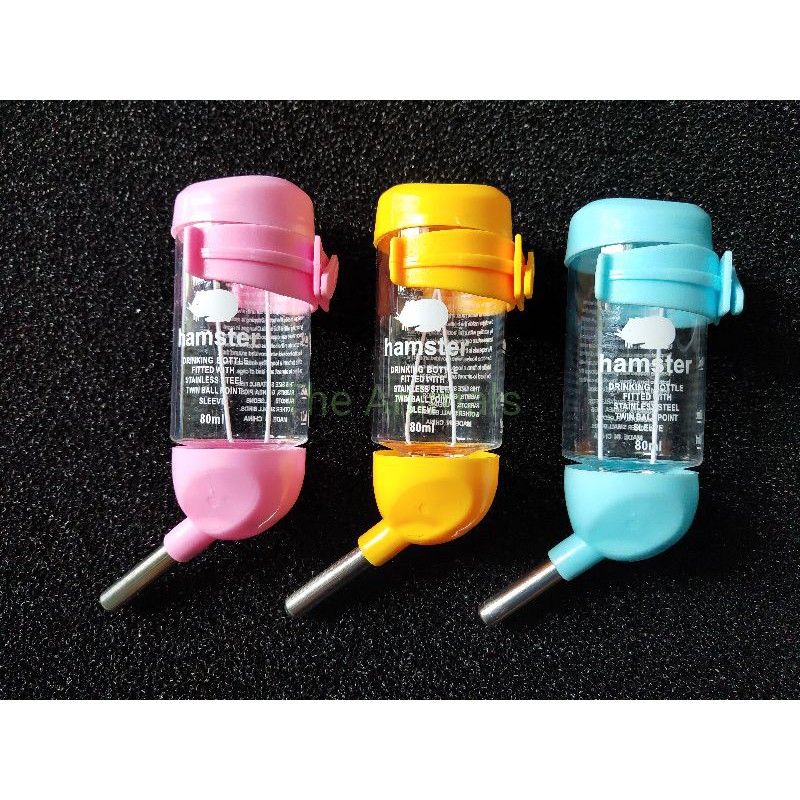 [HCM]Bình uống nước cho hamster thỏ nhím mèo chó 80ml