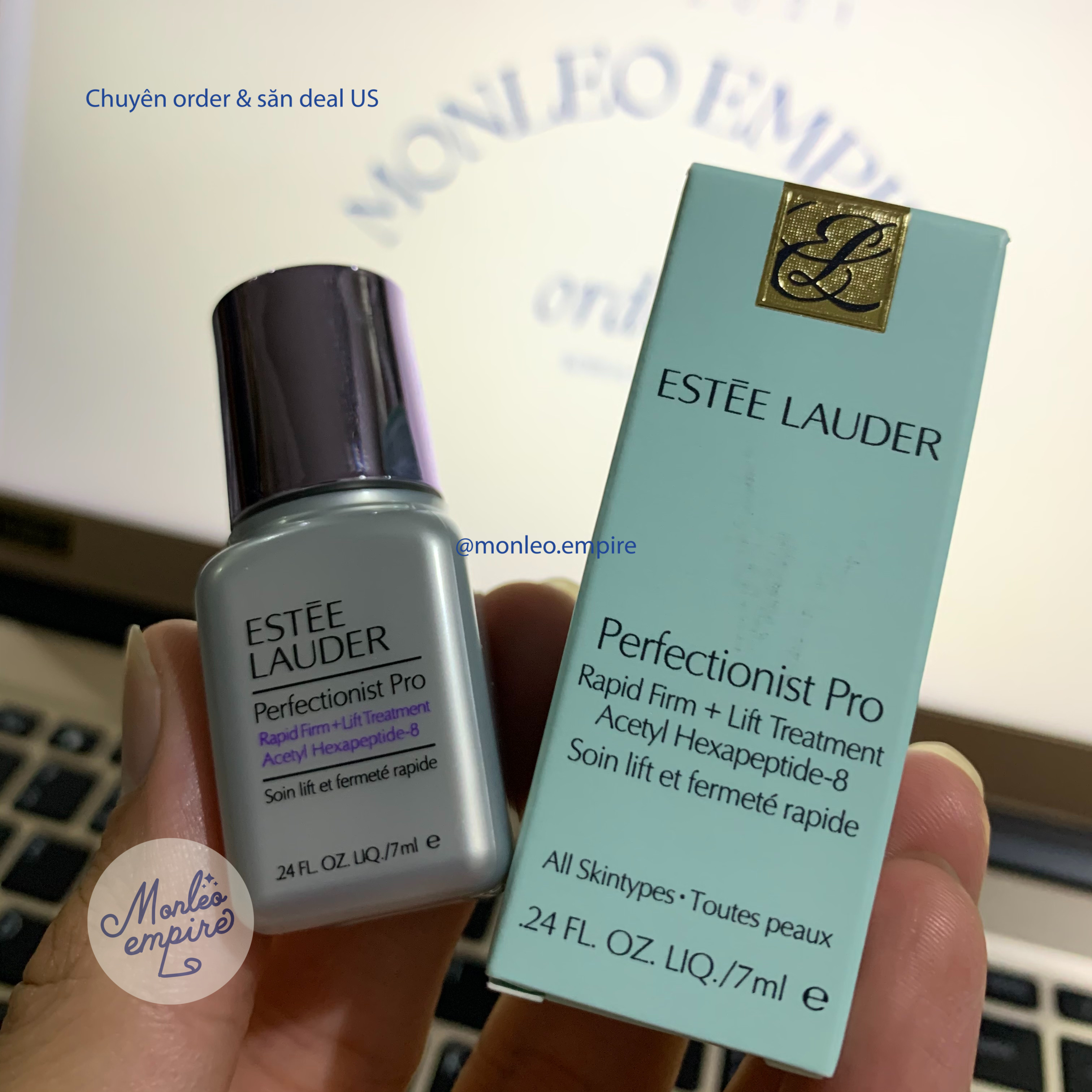 Tinh chất phục hồi da nhăn Estee Lauder Perfectionist Pro Rapid Firm + Lift Treatment 7ml