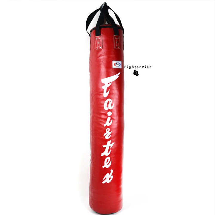 Bao cát đấm bốc fairtex 1m8 chất lượng tiêu chuẩn thái lan màu đỏ - bao đấm bốc 3 lớp