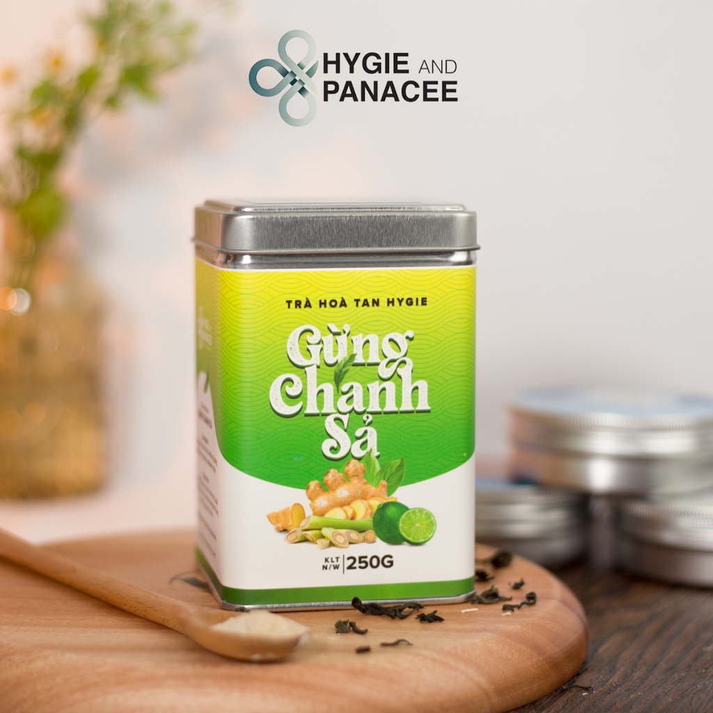 Trà Gừng Chanh Sả Hygie - tăng sức đề kháng, detox cơ thể