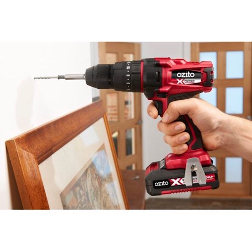 Máy khoan pin pxhdk-350 ozito có chức năng búa hàng mới 100% chính hãng nhập khẩu úc