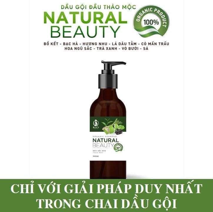 Natural Beauty Dầu gội đầu 10 loại thảo mộc