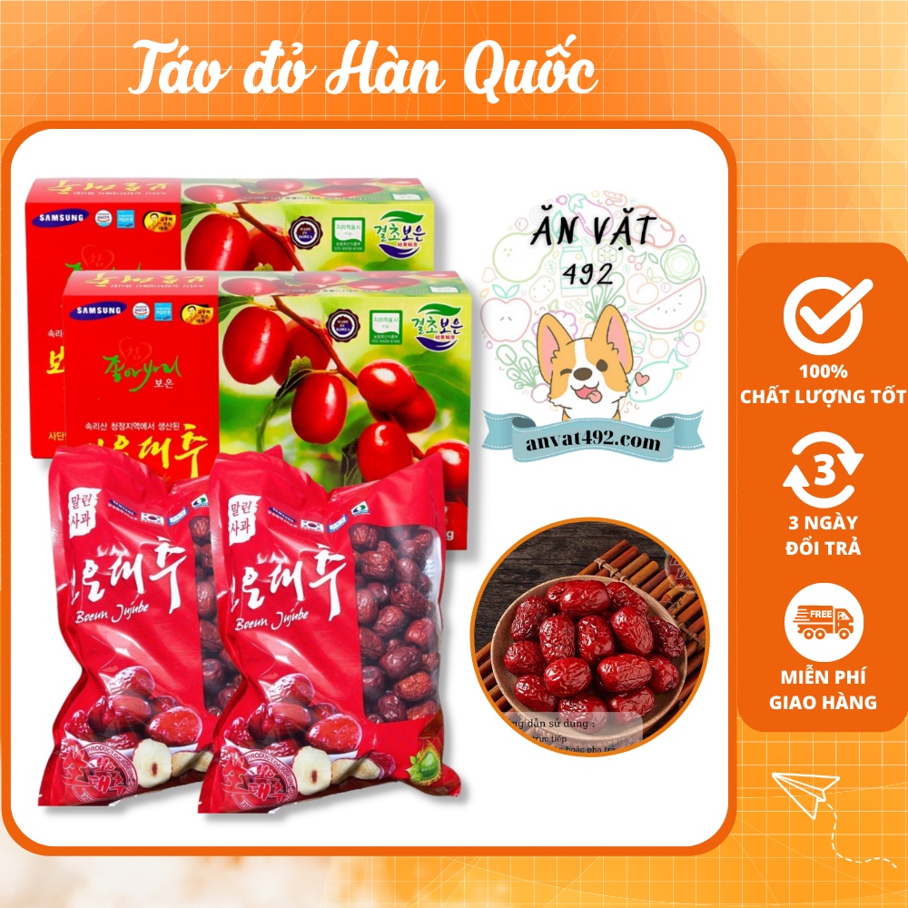 Táo đỏ hàn quốc 1kg - ăn vặt 492