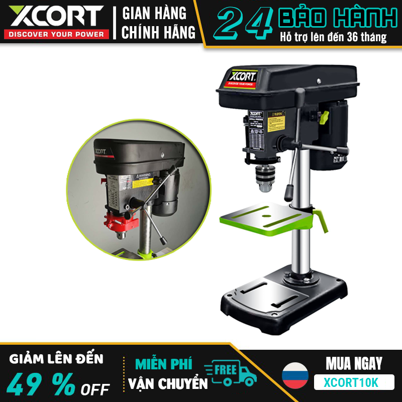 Máy khoan bàn - máy khoan để bàn 375w - máy cực khỏe