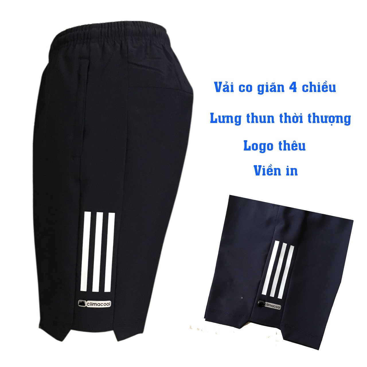 [HÀNG THANH LÝ] QUẦN THỂ THAO NAM VẢI CO GIÃN MỊN NHẸ BAO ĐẸP MẶC MÁT ĐỦ SIZE M, L, XL, XXL