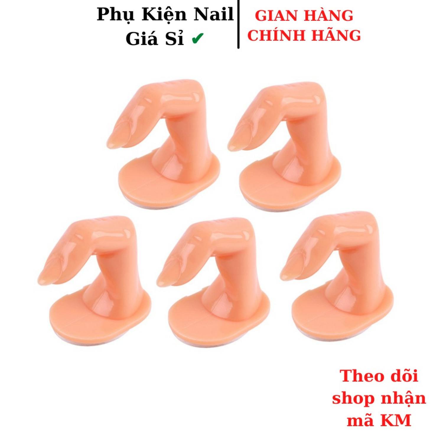 Ngón tay giả học nail , làm nail