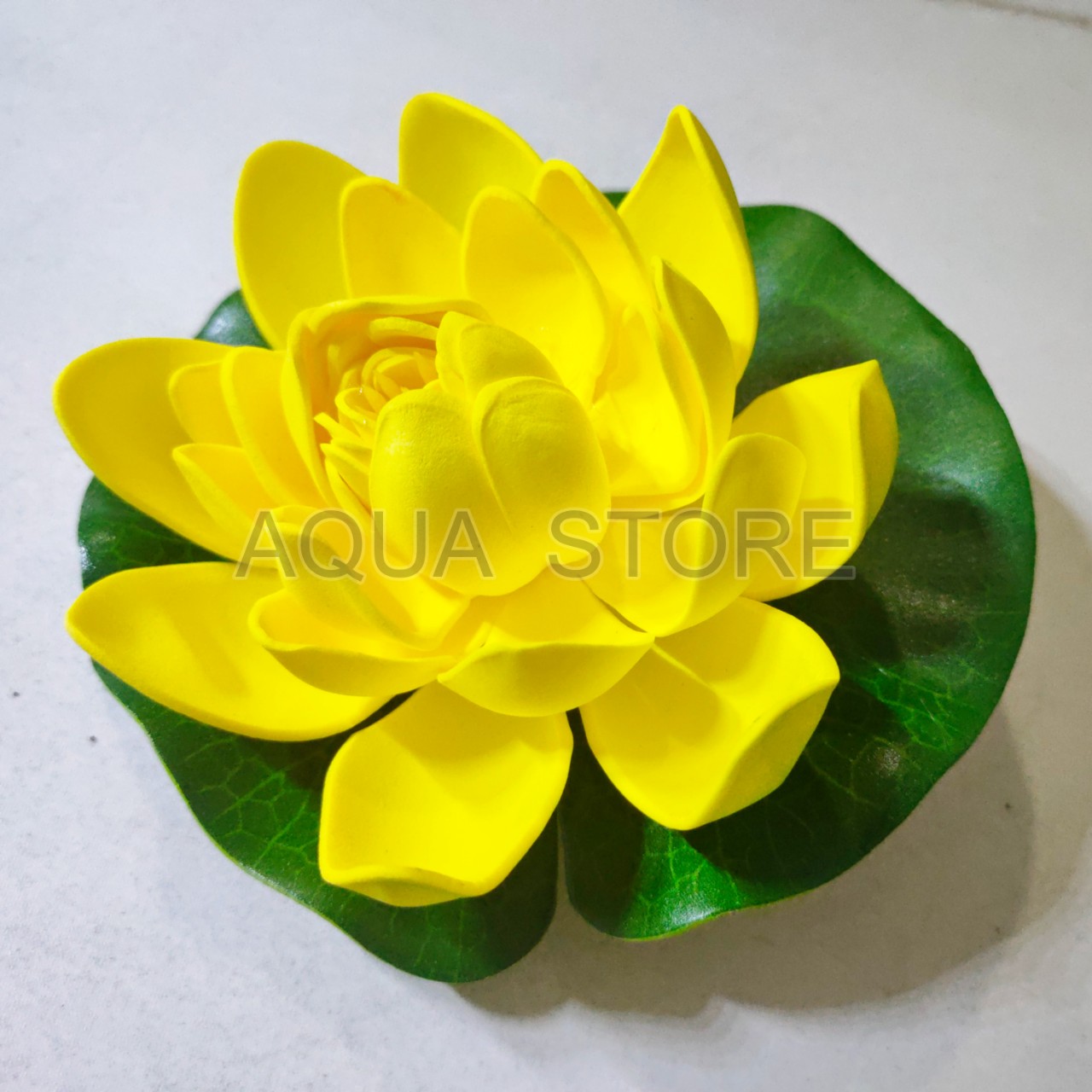 Fake Lotus Flower Water Drop Bowl 18 15cm for Decorating Small Garden Landscapes - 6