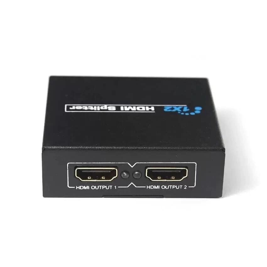 Bộ chia hdmi 1 ra 2 – hdmi splitter 1x2 full hd 1080 - hàng chất lượng cao - full box