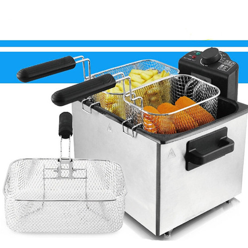 Bếp Chiên Nhúng Điện 5L-bếp chiên điện-bếp chiên nhúng dùng điện sokany WJ 801 +3 RỔ