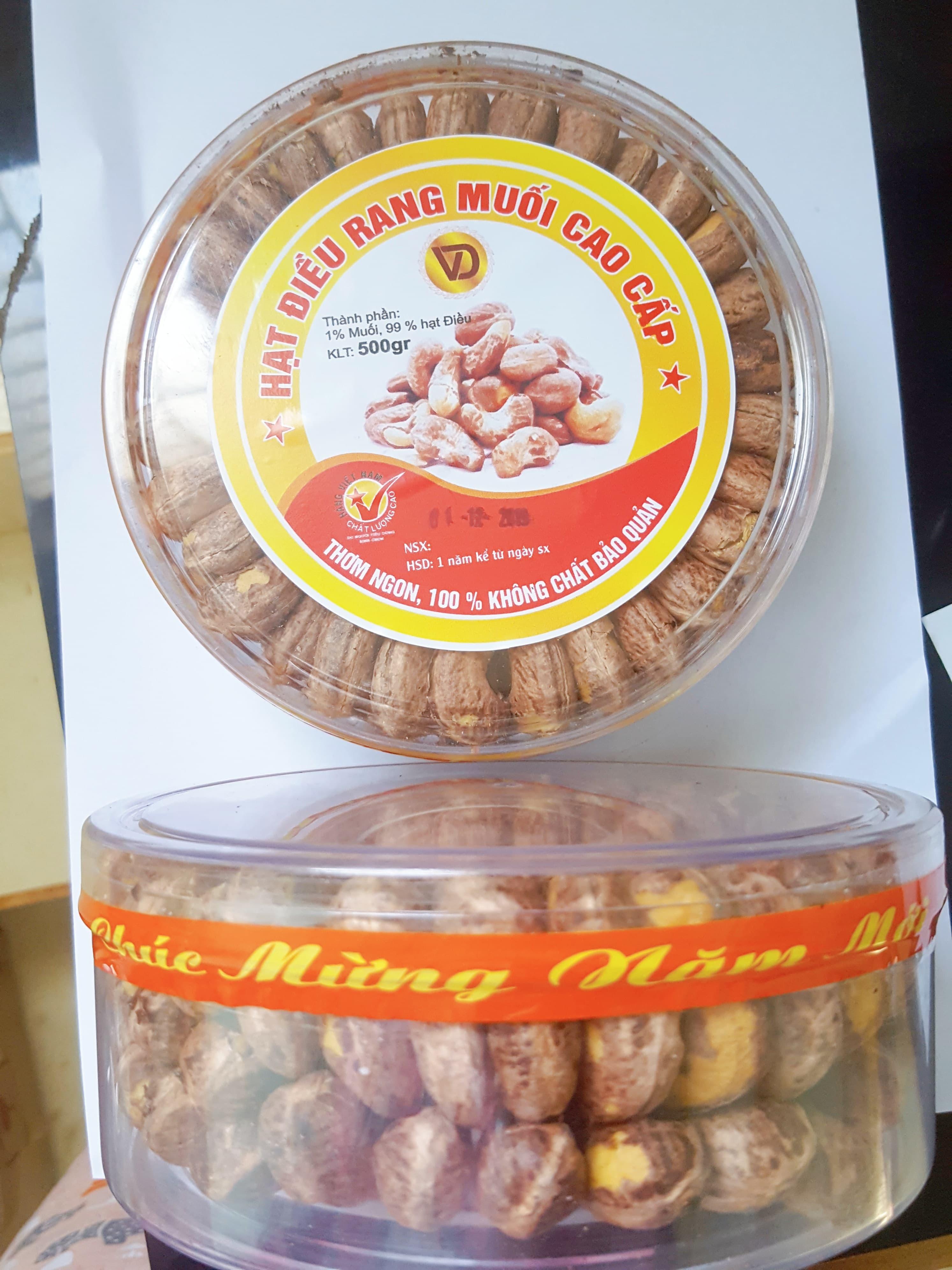 0.5kg hạt điều rang muối Daklak cao cấp