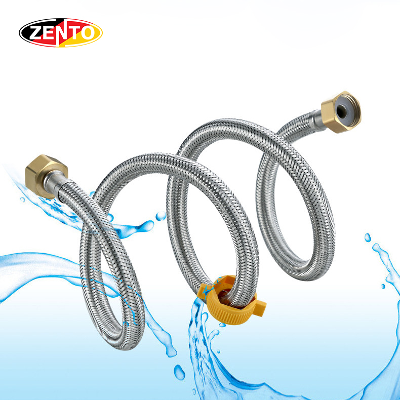Bộ 2 dây cấp nước zento zdc402