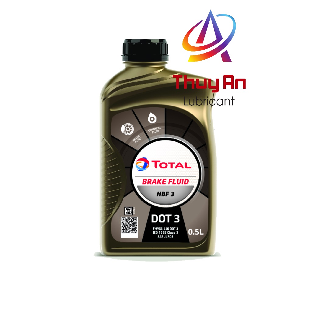 [Total Chính Hãng] Dầu Phanh TOTAL HBF 3 - Chuyên Dùng Cho xe Ôtô & Xe Máy