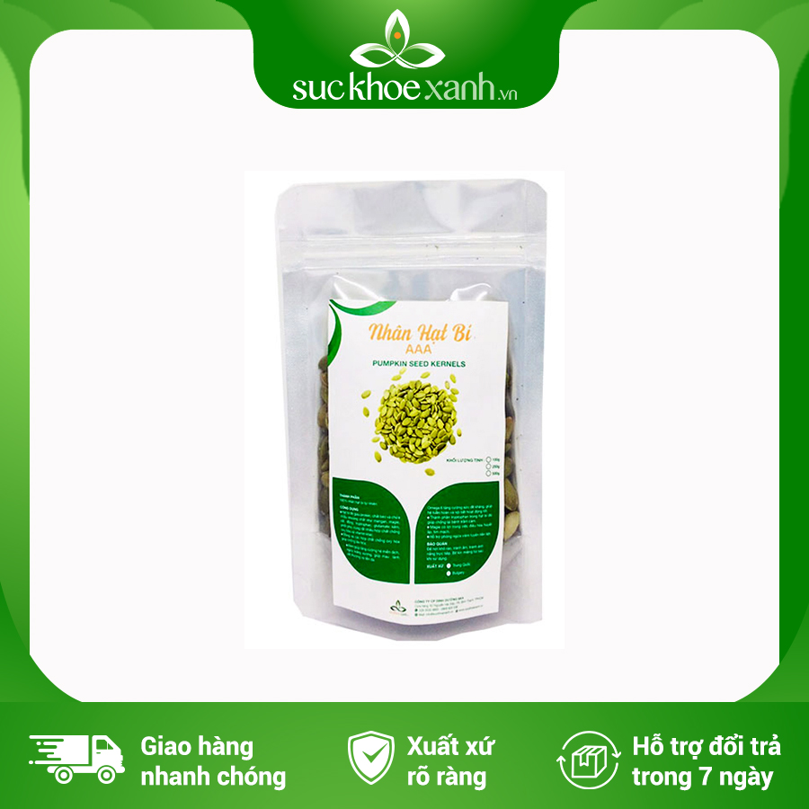 Nhân hạt bí xanh - 100g/túi