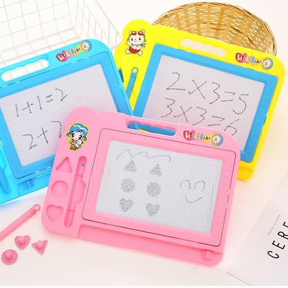 Đồ chơi giáo dục bảng viết tự xóa - Nhựa cao cấp nhiều hình đáng yêu - Kèm bút viết và núm xóa - Đóng gói cẩn thận không bị vỡ