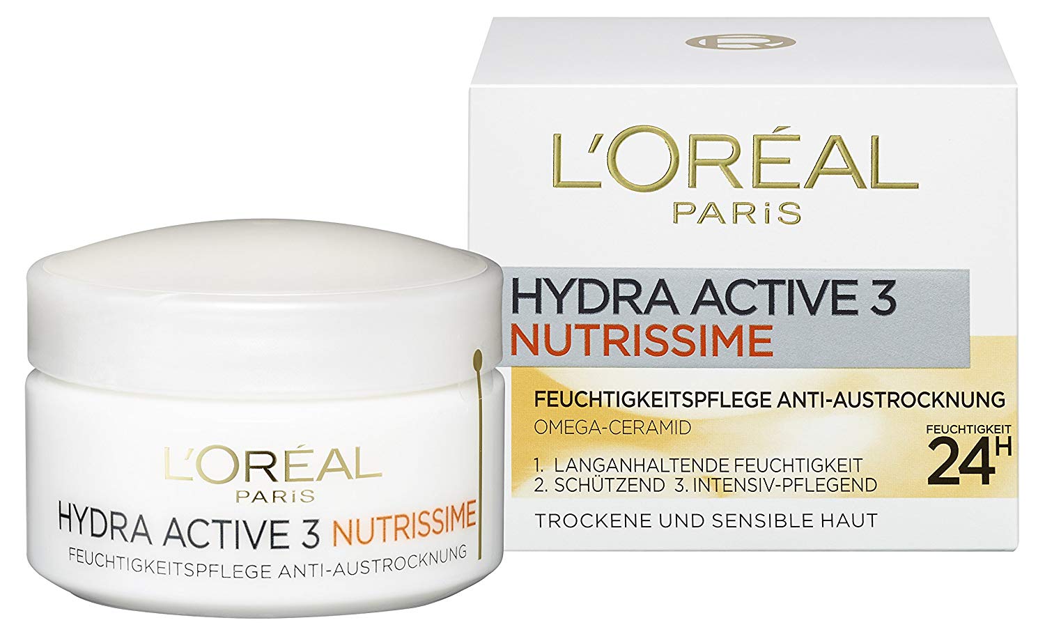 Kem ngày dưỡng ẩm chống lão hóa Loreal Hydra Active 3 24h 50ml - Đức