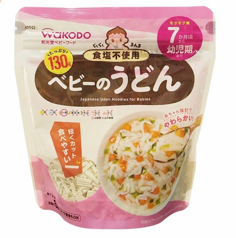 [HCM]Mì somen udon nui Wakodo ăn dặm cho bé 5 tháng. Date 2025