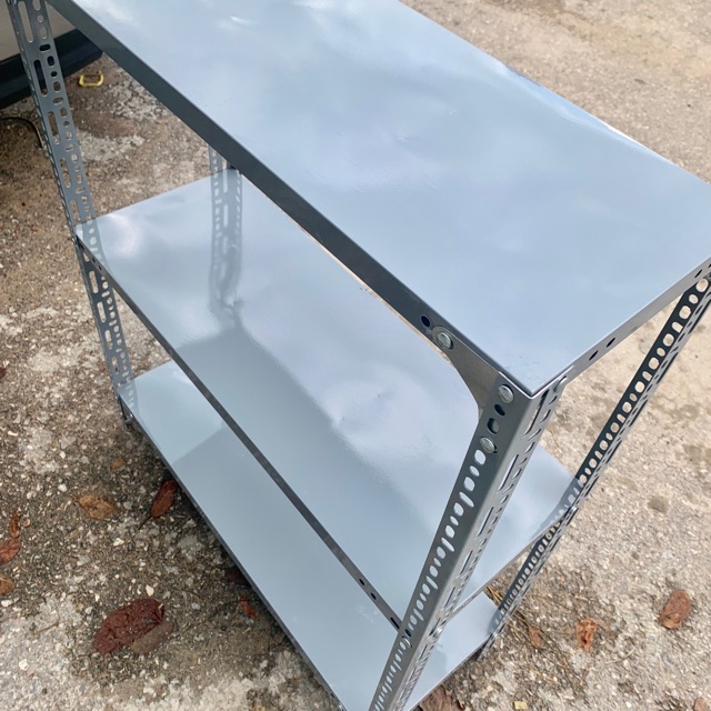 Kệ sắt v lỗ 3 tầng dài 60cm rộng 30cm cao 100cm