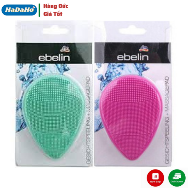 Miếng rửa mặt Silicon Ebelin xách tay Đức