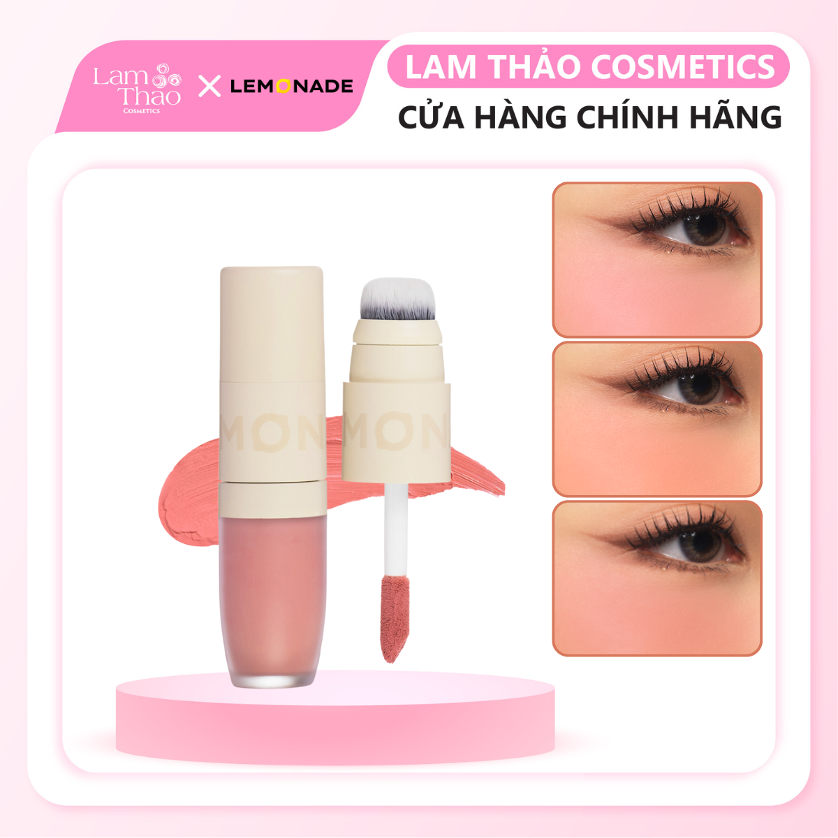 Má Hồng Dạng Kem Mịn Lì Thuần Chay 2 Đầu Lemonade Perfect Couple Blush 5 Years