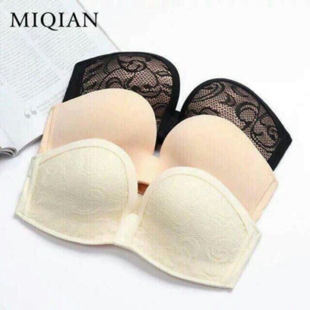 ÁO cúp ngực bra ren chống tụt, siêu ôm nâng