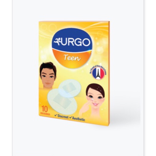 Băng cá nhân urgo teen gói h10m