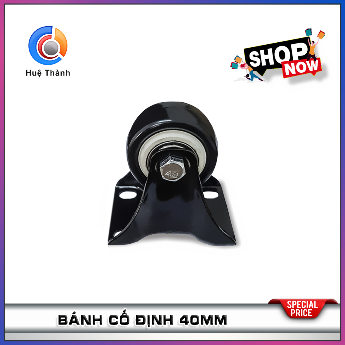 50MM cố định (4 cái) độ bền cao, giảm tiếng ồn, nhựa cứng cao cấp, đảm bảo chất lượng, nhiều mẫu mã - Linh Kiện Mới Việt Nam cam kết về chất lượng sản phẩm và mong muốn được đồng hành lâu dài với quý khách! Mời