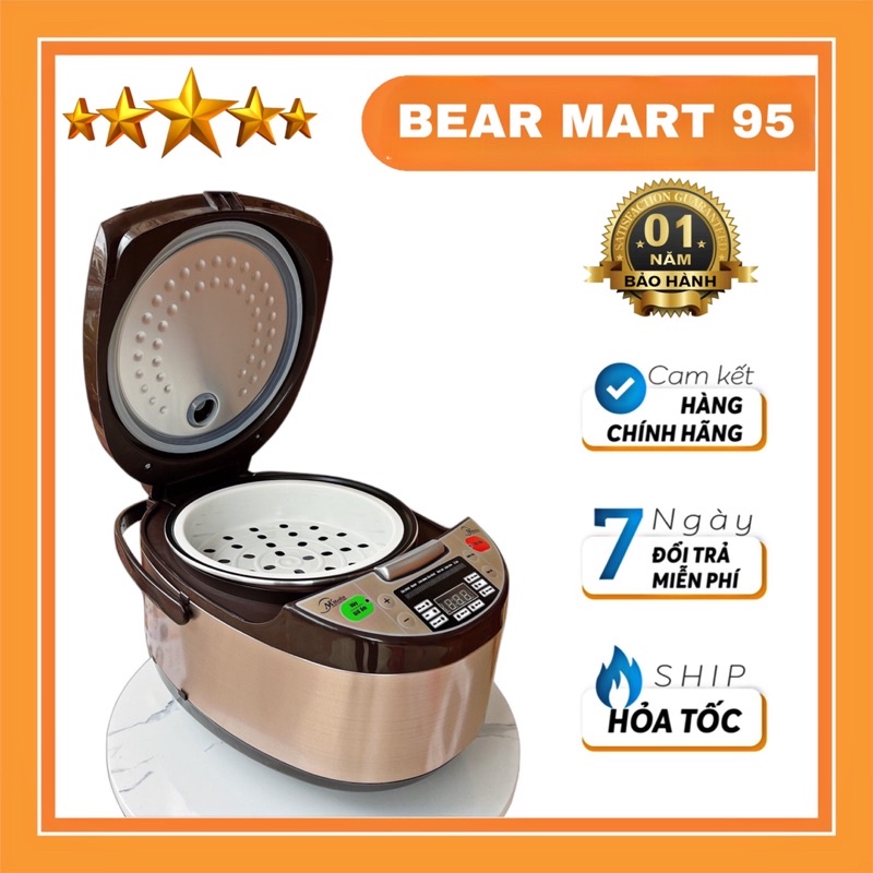 Nồi cơm điện tử đa năng media md-nc1870 1,8 lít, 8 chế độ, nồi cơm điện tử media md, nồi cơm điện ,nồi cơm điện tử ,nấu cơm 4 chiều giúp cơm ngon đều giữ ấm đến 24h các chế độ nấu cơm, cháo, ninh, hầm, thổi xôi