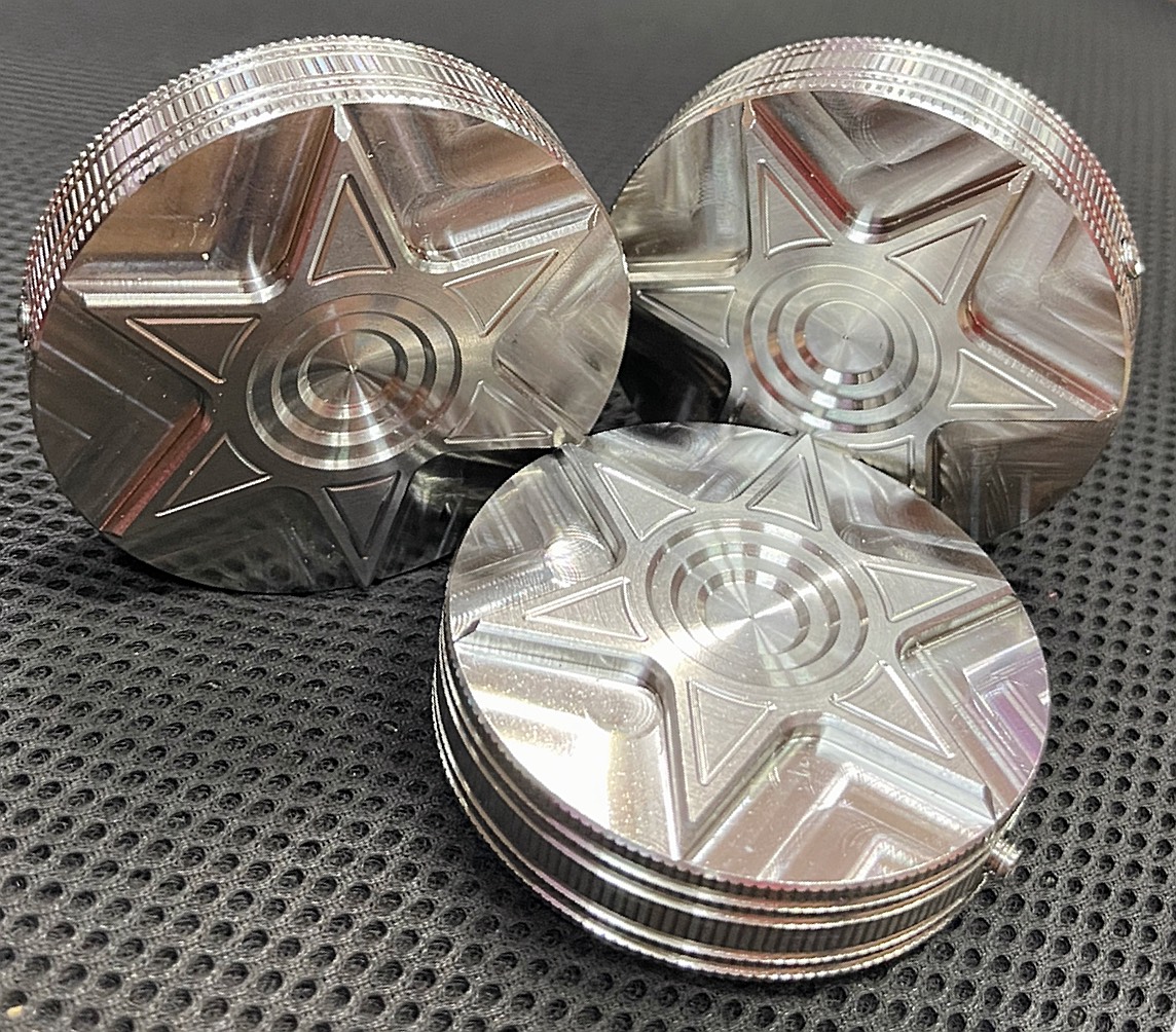 Ốp trang trí nắp bình xăng cnc cao cấp