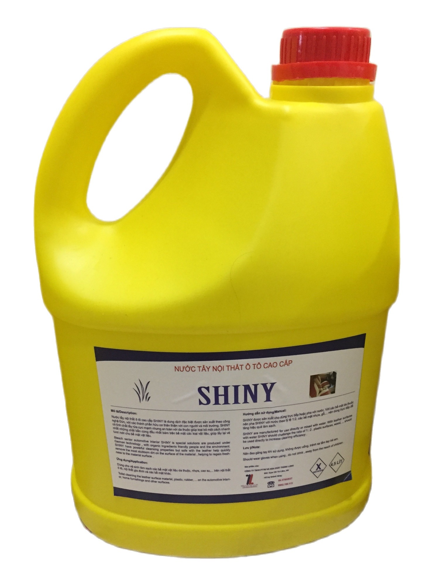 Nước tẩy nội thất ô tô shiny, dung dịch tẩy nội thất ô tô