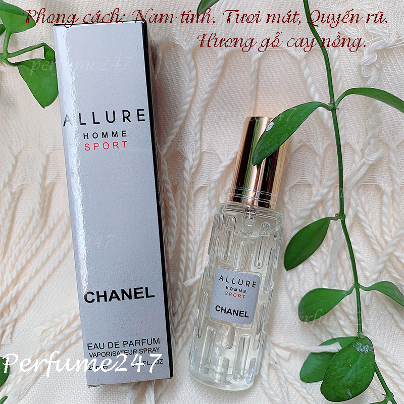 [HCM]NƯỚC HOA NAM ALLURE 20ML HƯƠNG GỖ QUYẾN RŨ