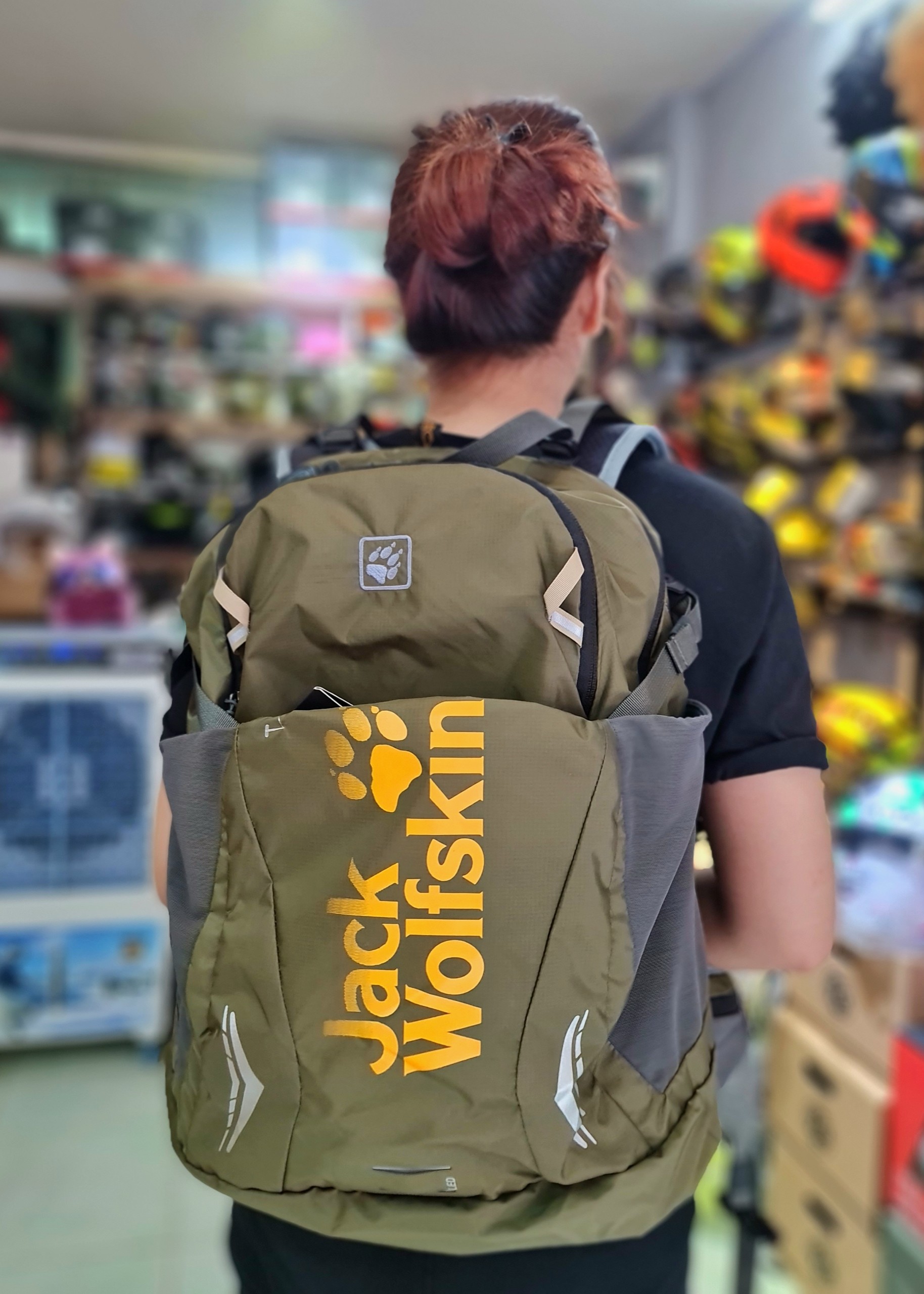 Balo leo núi,dã ngoại chính hãng Jack Wolfskin 24 lít
