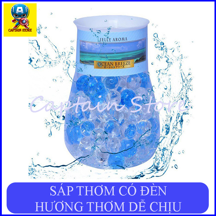 [Hoàn tiền 6%] Sáp Thơm Có Đèn LED Mùi Hương Tự Nhiên Nhẹ Nhàng 350G