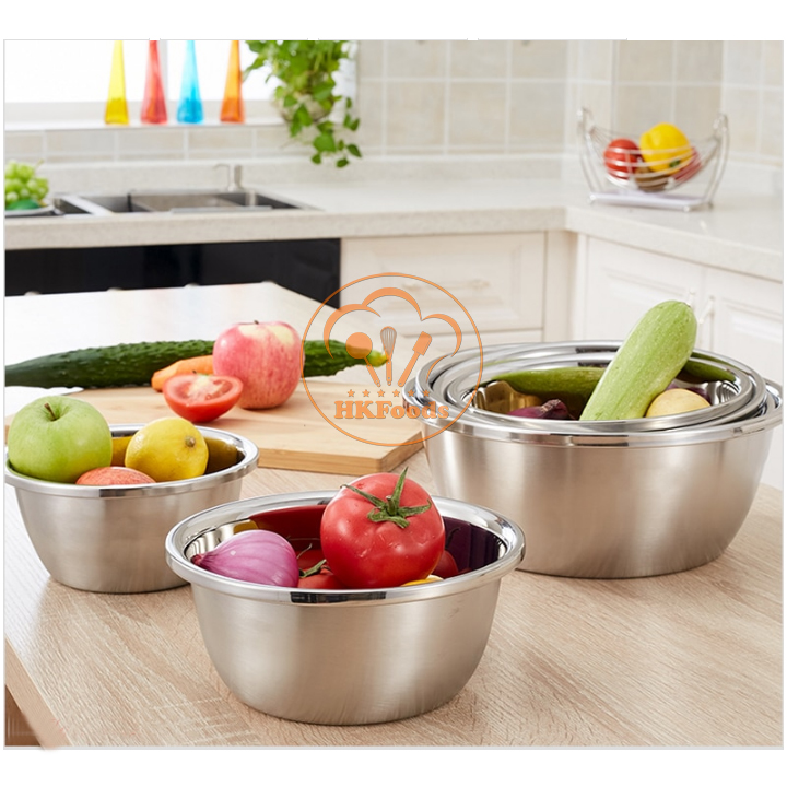 Bát trộn/tô trộn đánh trứng,đánh bột ,trộn salat inox cao cấp 20cm