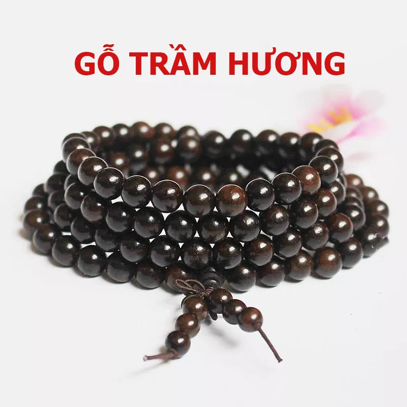 Vòng Tay Chuỗi Hạt Vân Gỗ, Vòng Tay Phong Thủy, Vòng Tay Trầm Hương Mang Lại May Mắn, Tài Lộc Và Tạo Tinh Thần Thoải Mái Cho Người Đeo