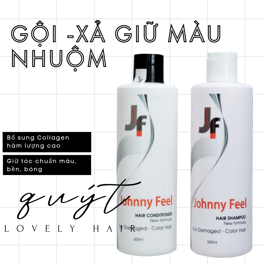 Gội xả dành cho tóc nhuộm-giữ màu-bóng-mượt