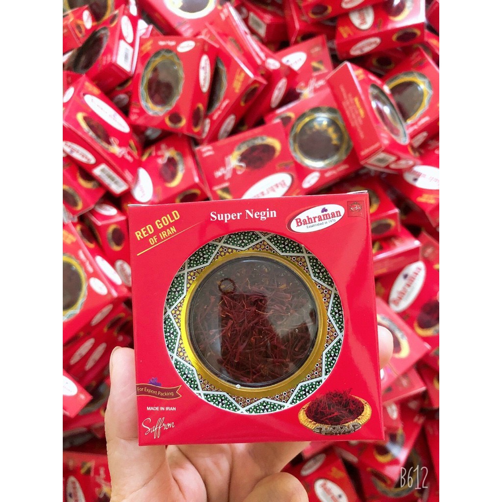 Nhụy Hoa Nghệ Tây saffron Iran hiệu Bahraman