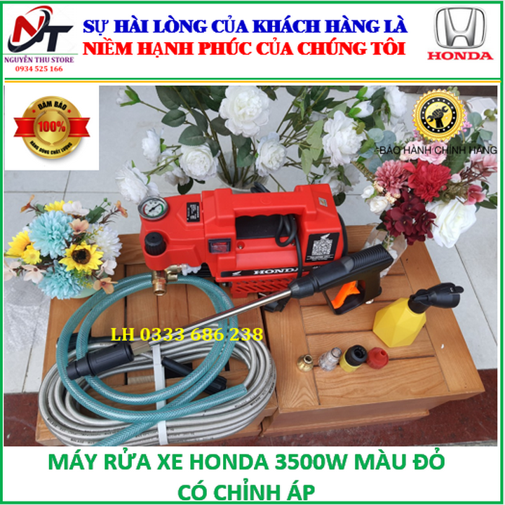 Máy rửa xe honda inverter model 2022