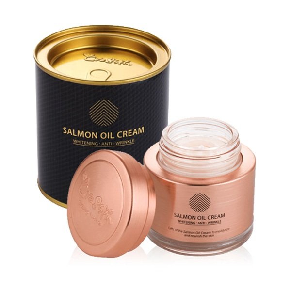Kem dưỡng trắng da chống lão hóa chiết xuất cá hồi salmon oil cream cre8skin 80g