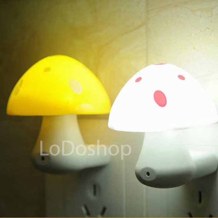 Đèn ngủ 1W ánh sáng trắng dịu nhẹ cảm ứng tắt mở tự động - Đèn ngủ cute - Đèn ngủ dễ thương - Đèn led siêu sáng giá rẻ tiết kiệm điện - Đèn ngủ led đẹp