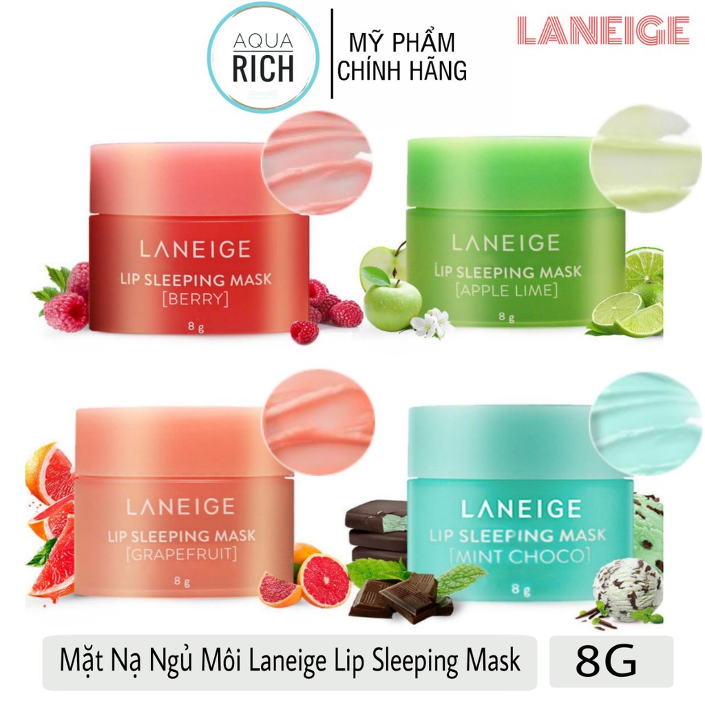 Mặt Nạ Ngủ Dưỡng Môi Laneige Lip Sleeping Mask 3G-8G-20G