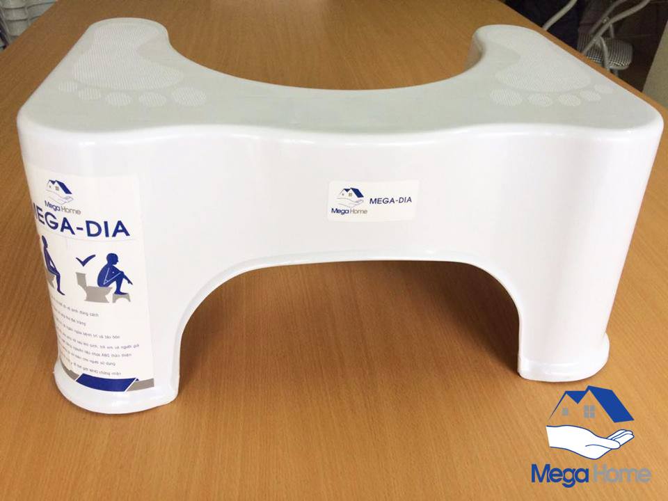 Ghế kê chân toilet mega – dia