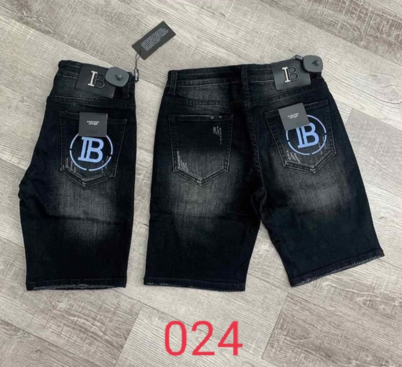 [HCM]Quần short jean nam thuê LOGO cực đẹp chuẩn phong cách thời trang