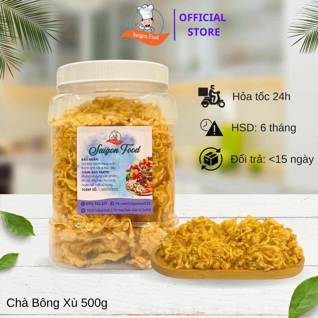 Chà bông xù 500g