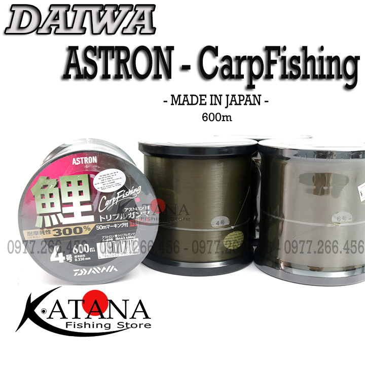 Cước câu cá daiwa astron 600m - made in japan
