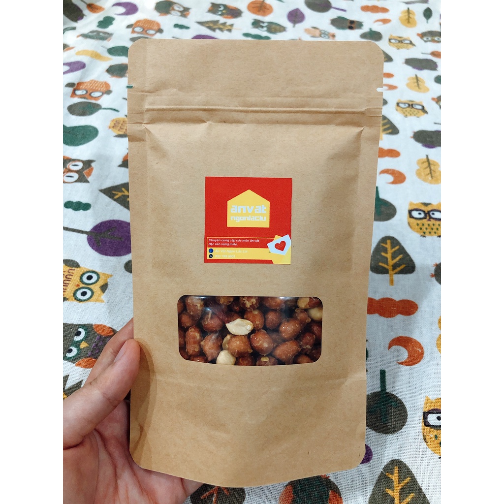 Giá dùng thử - 100g đậu phộng rang tỏi ớt loại 1
