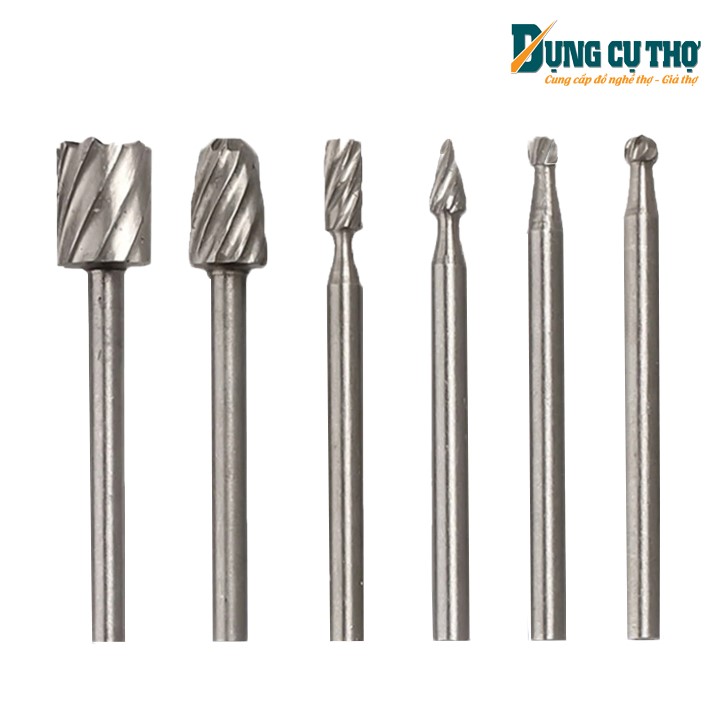Bộ chà khắc gỗ 6 chi tiết đục tỉa , đục khắc các hoa văn họa tiết nhỏ sửa phôi đục tạo điểm nhấn cho sản phẩm