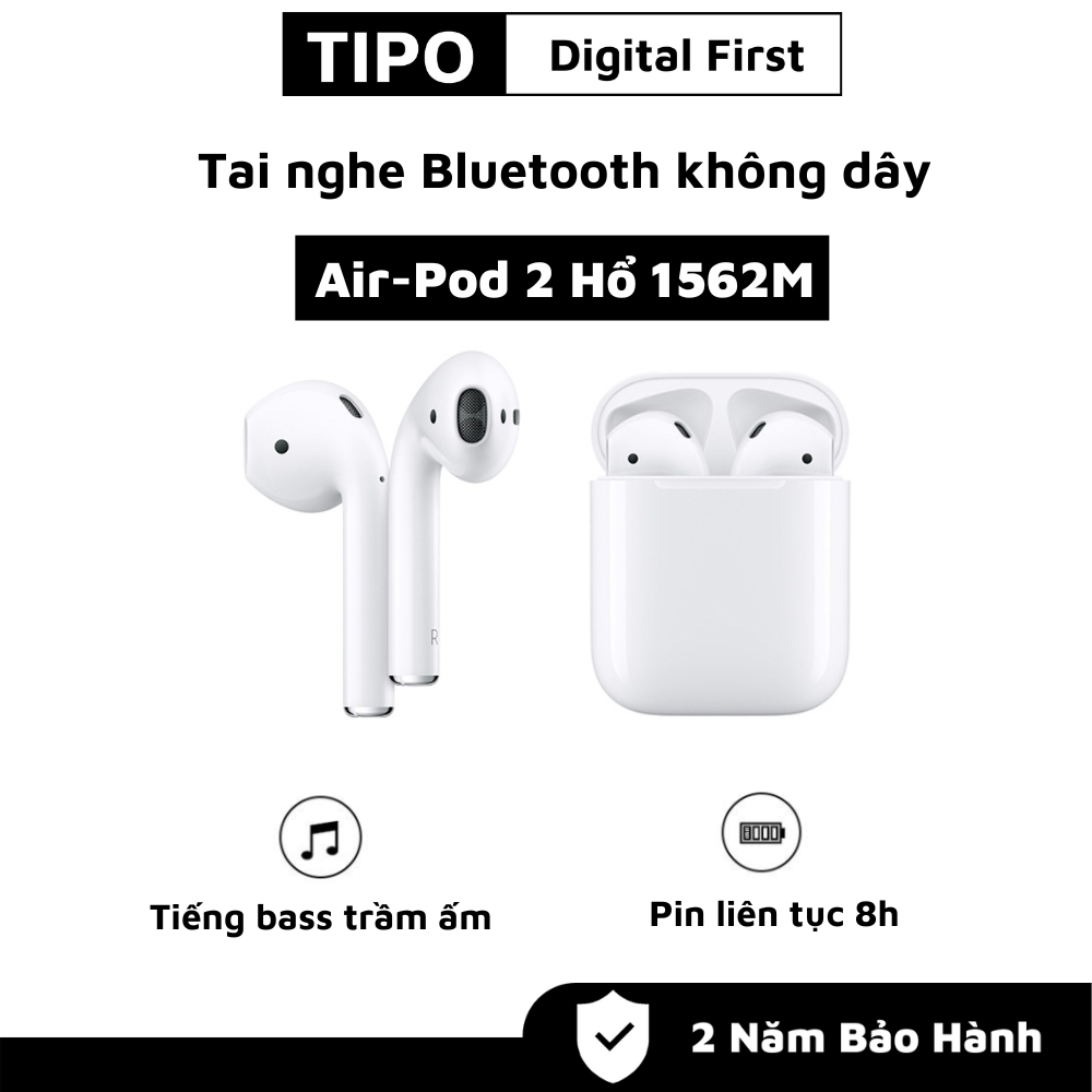 Tai Nghe Airpod 2 Hổ vằn 1562M Bản Cao Cấp, Âm thanh cực hay