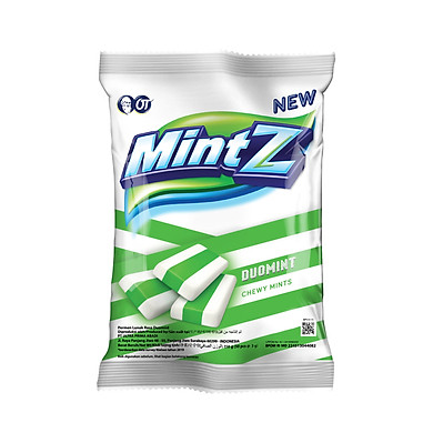 Kẹo mềm mintz duomint, pepmint, lemon