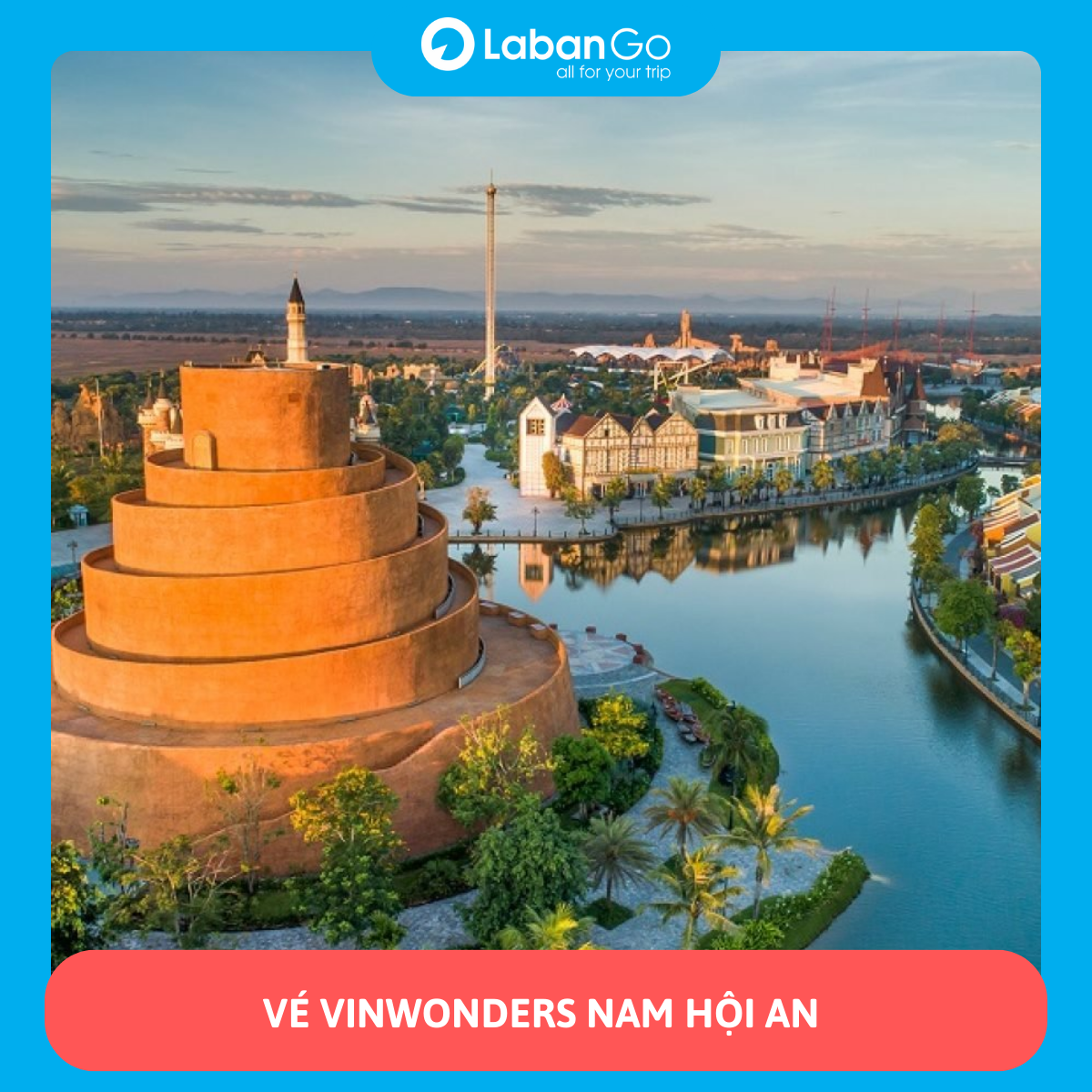 [Vé QRCODE] ] Vé VinWonders Nam Hội An - Vào Cửa Trực Tiếp, Không Cần Xếp Hàng Mua Vé