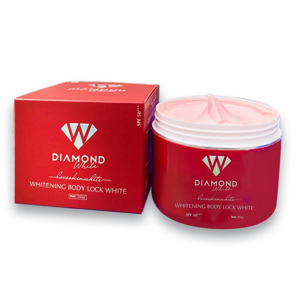 Kem dưỡng trắng da toàn thân body nano phấn tươi Diamond White Body chính hãng